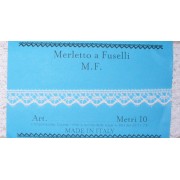 Art.161 - Merletto a Fuselli - Bianco - Altezza 1,5 cm
